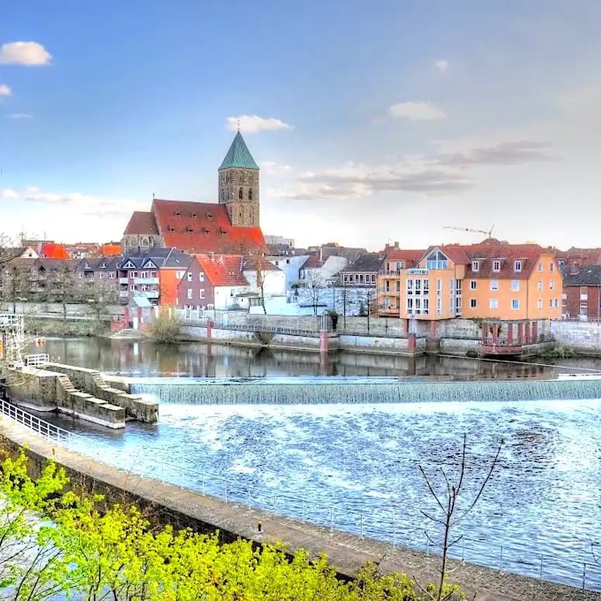 Blick auf Rheine